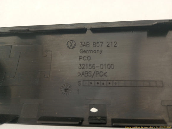 Volkswagen CC Passenger Right Dashboard Inner Strip Trim