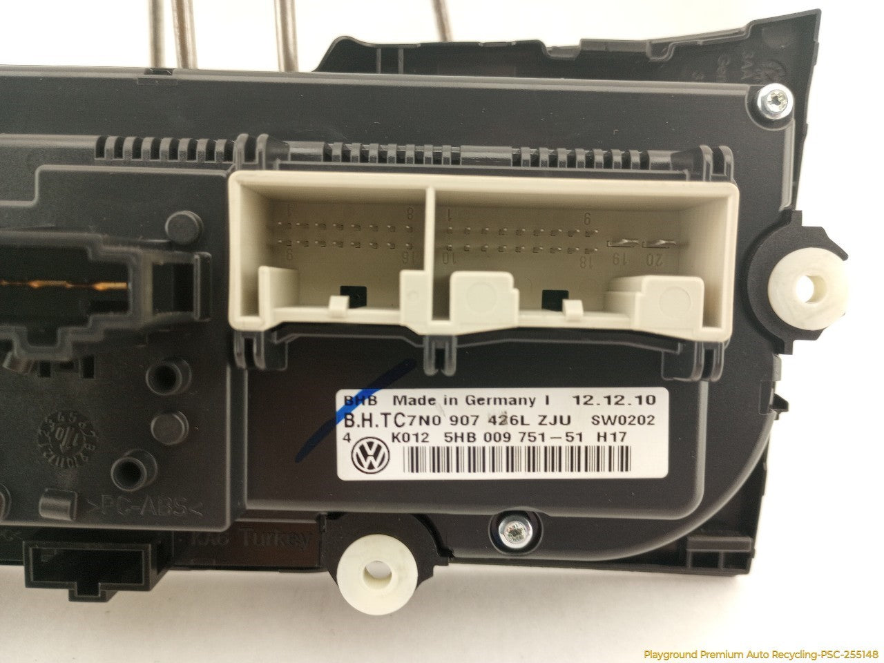 Volkswagen CC Climate Control Switch