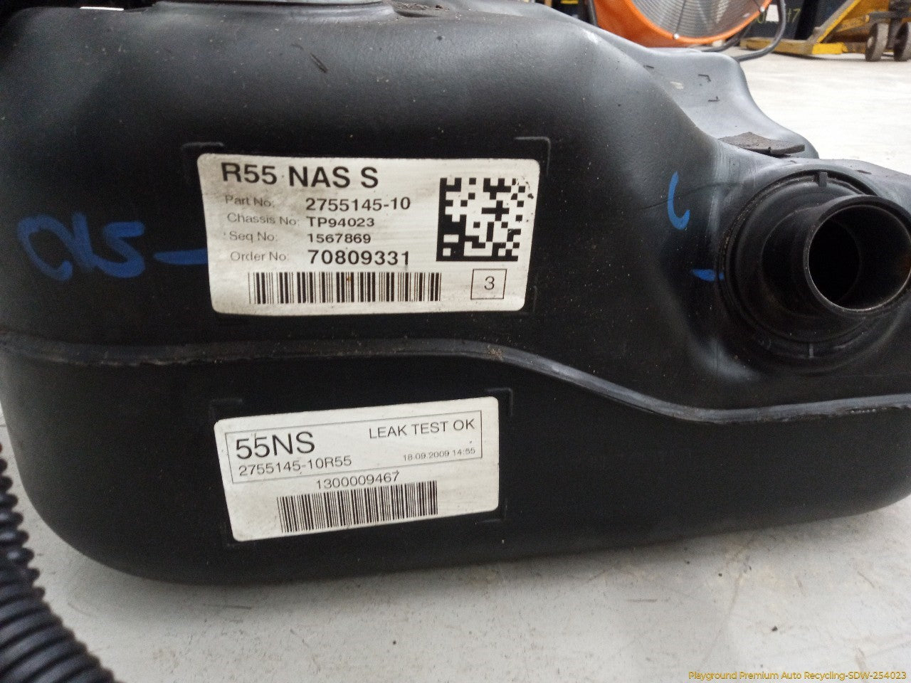 Mini Clubman Fuel Gas Tank