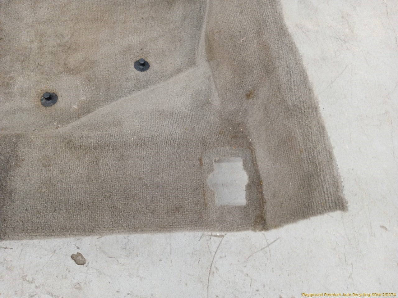 Volvo XC70 Driver Left Front Floor Carpet Trim