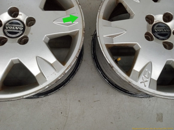 Volvo XC70 Set Of 4 Alloy Wheels 6 Spoke