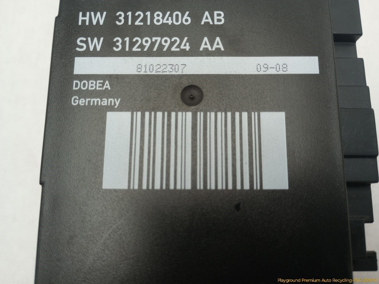 Volvo XC60 Trunk Lift Control Module