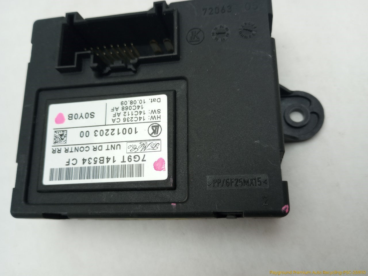 Volvo XC60 Driver Left Rear Door Control Module