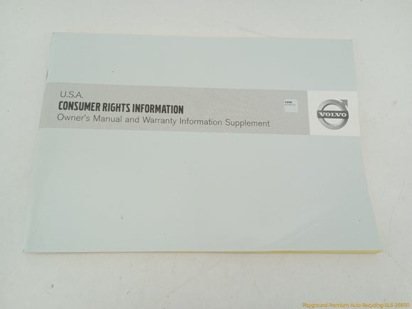 Volvo XC60 Owner's Manual