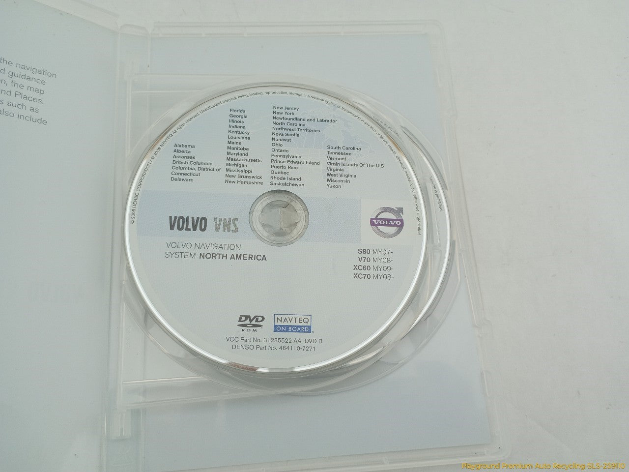Volvo XC60 Volvo Navigation System