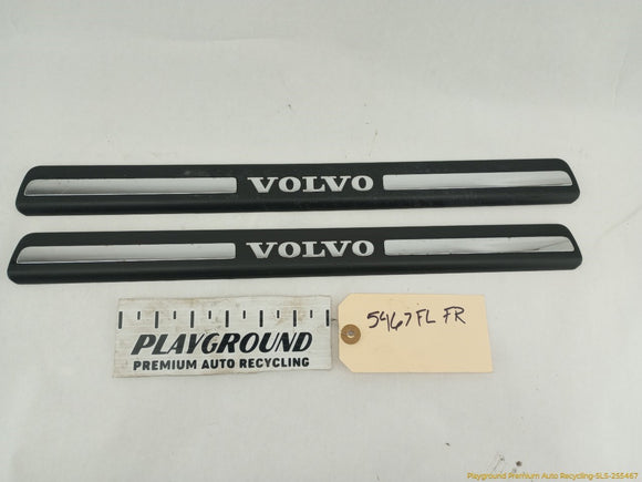 Volvo XC70 Pair Of Front Door Sill Step Plate Trim