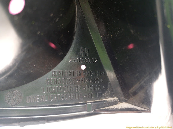Volkswagen CC Passenger Right Outer Tail Lamp