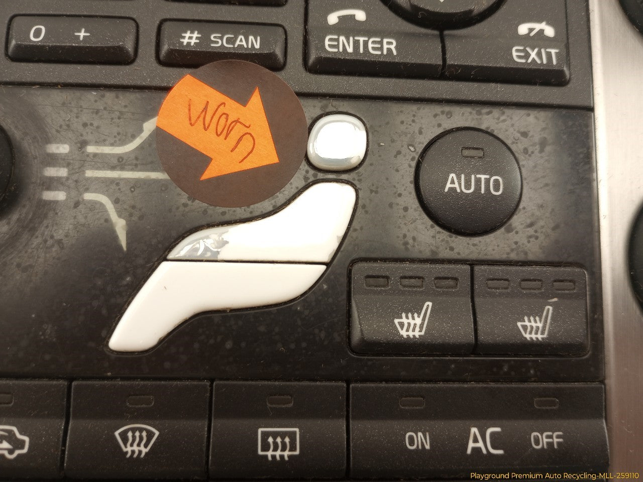 Volvo XC60 Climate Control Switch