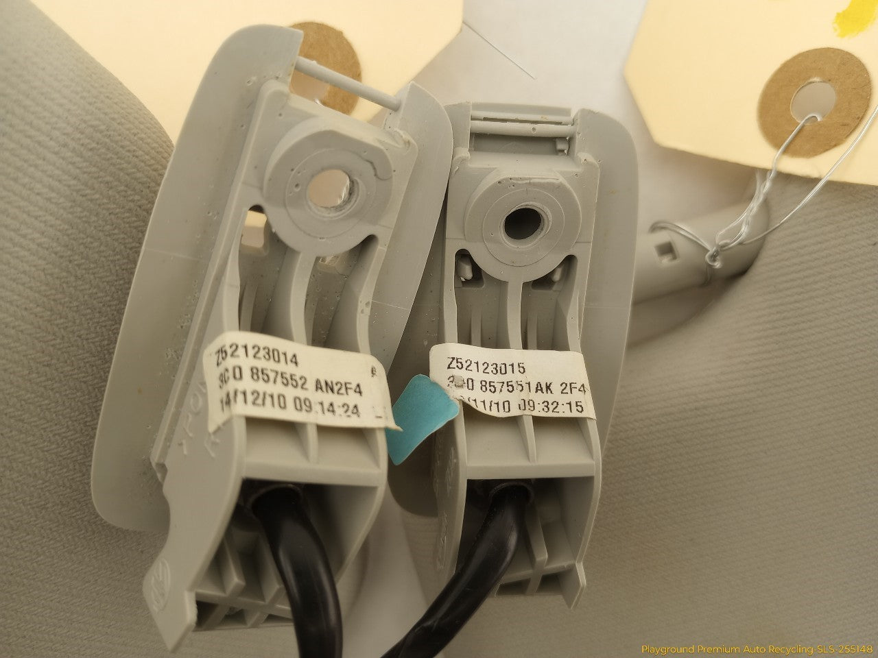 Volkswagen CC Pair Of Sun Visors