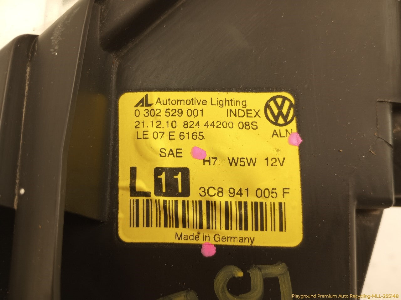 Volkswagen CC Driver Left Head Lamp