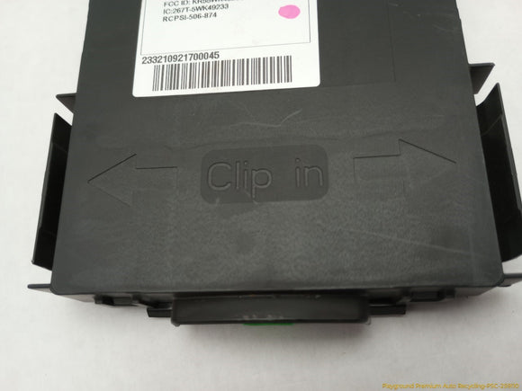 Volvo XC60 Keyless Entry Module