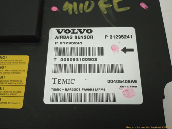 Volvo XC60 Airbag Control Module