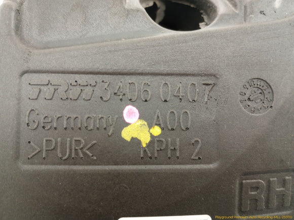 Volvo XC60 Pair Of Rear Seat Belt Retractors