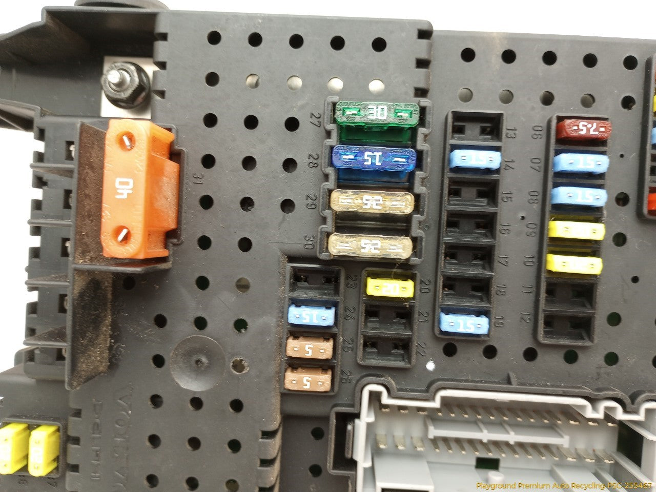 Volvo XC70 Rear Trunk Fuse Box