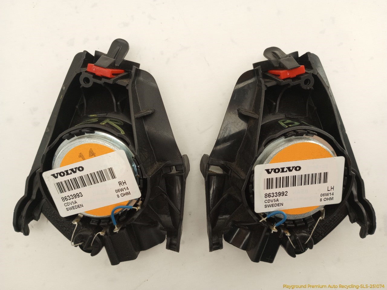 Volvo XC70 Set Of 6 Audio Speakers