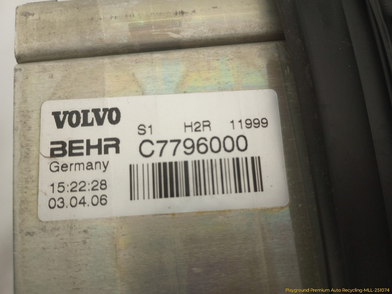 Volvo XC70 AC Evaporator