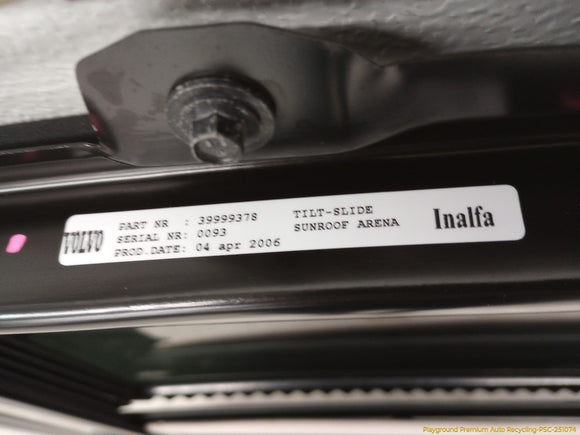 Volvo XC70 Sunroof Panel