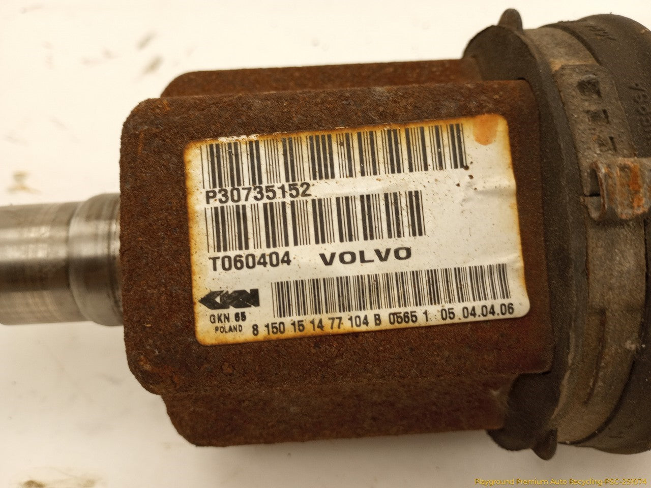 Volvo XC70 Driver Left Front Axle Drive Shaft