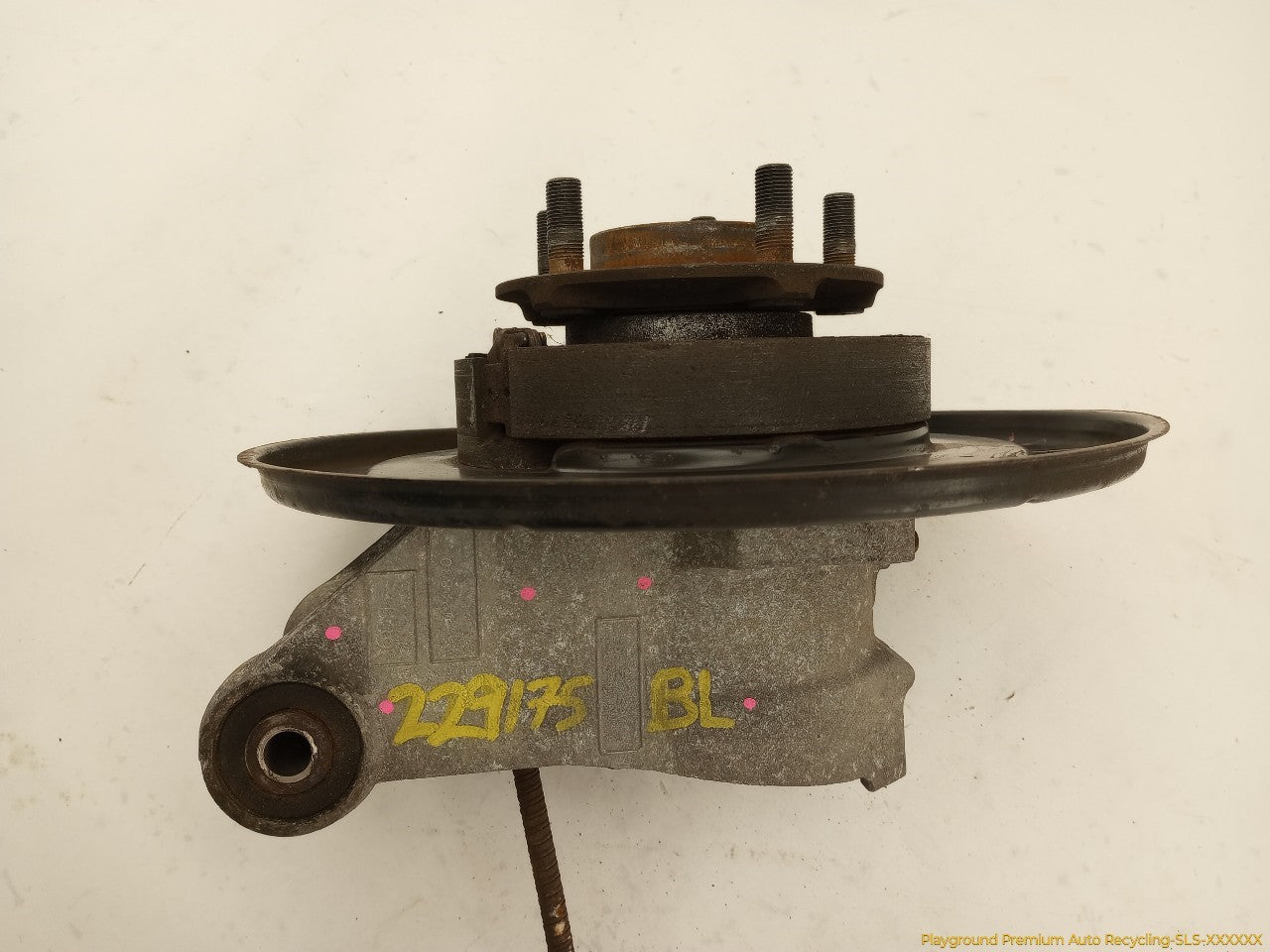 Jaguar XK8 Driver Left Rear Spindle Knuckle Hub