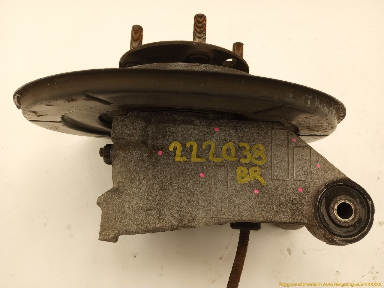 Jaguar XK8 Passenger Right Rear Spindle Knuckle Hub