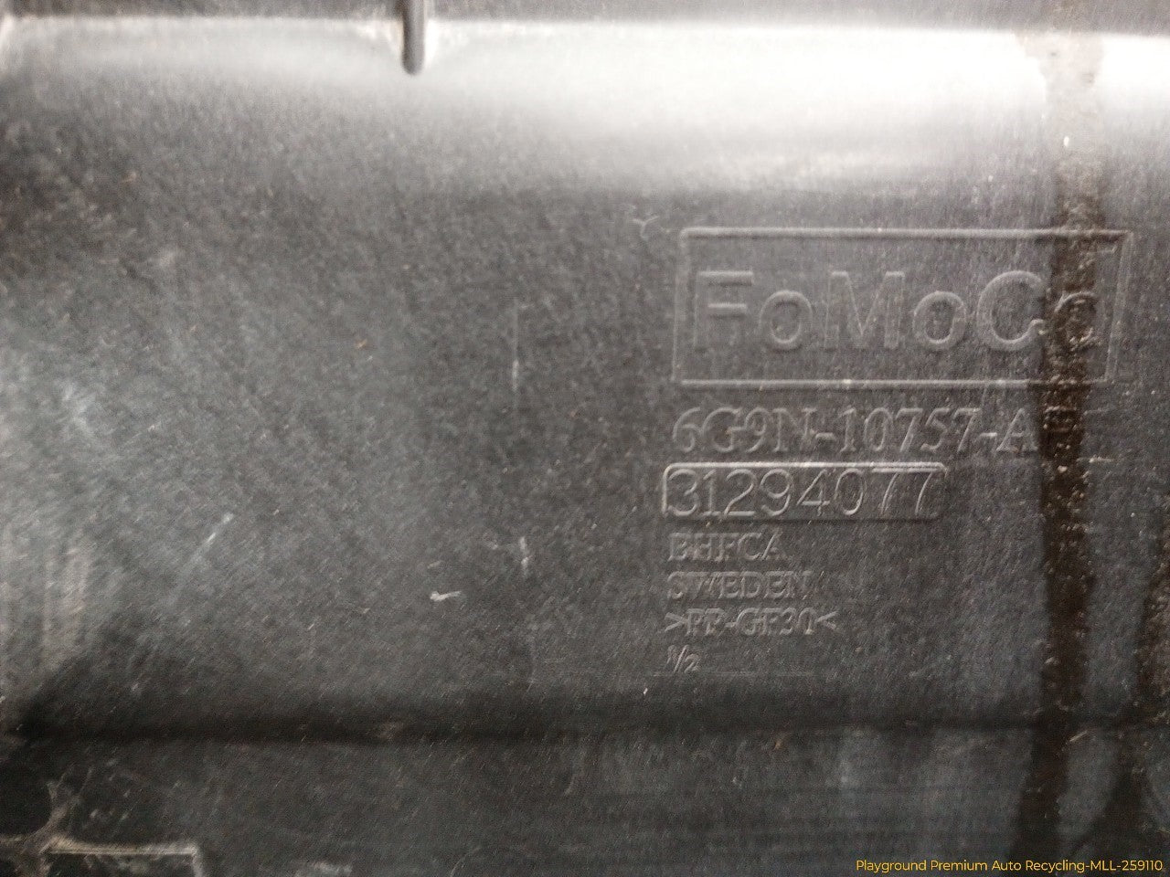 Volvo XC60 Battery Tray