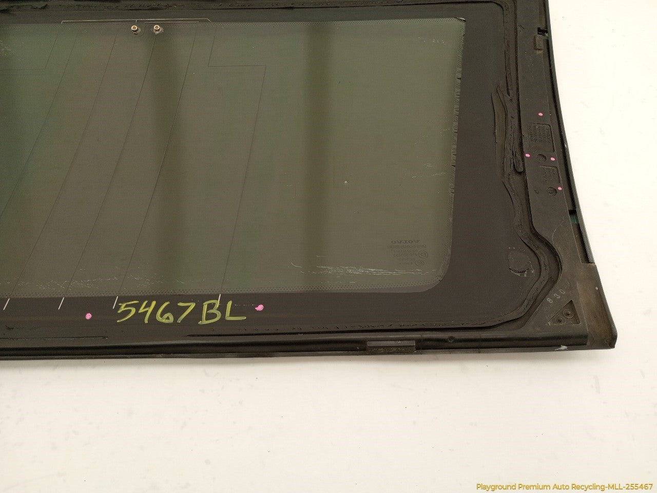 Volvo XC70 Driver Left Rear Quarter Window Glass