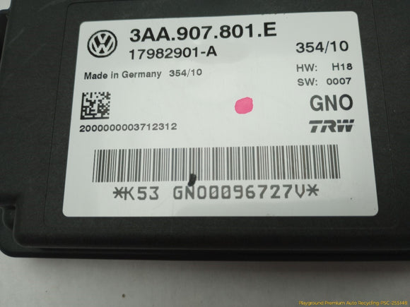 Volkswagen CC Parking Brake Control Module