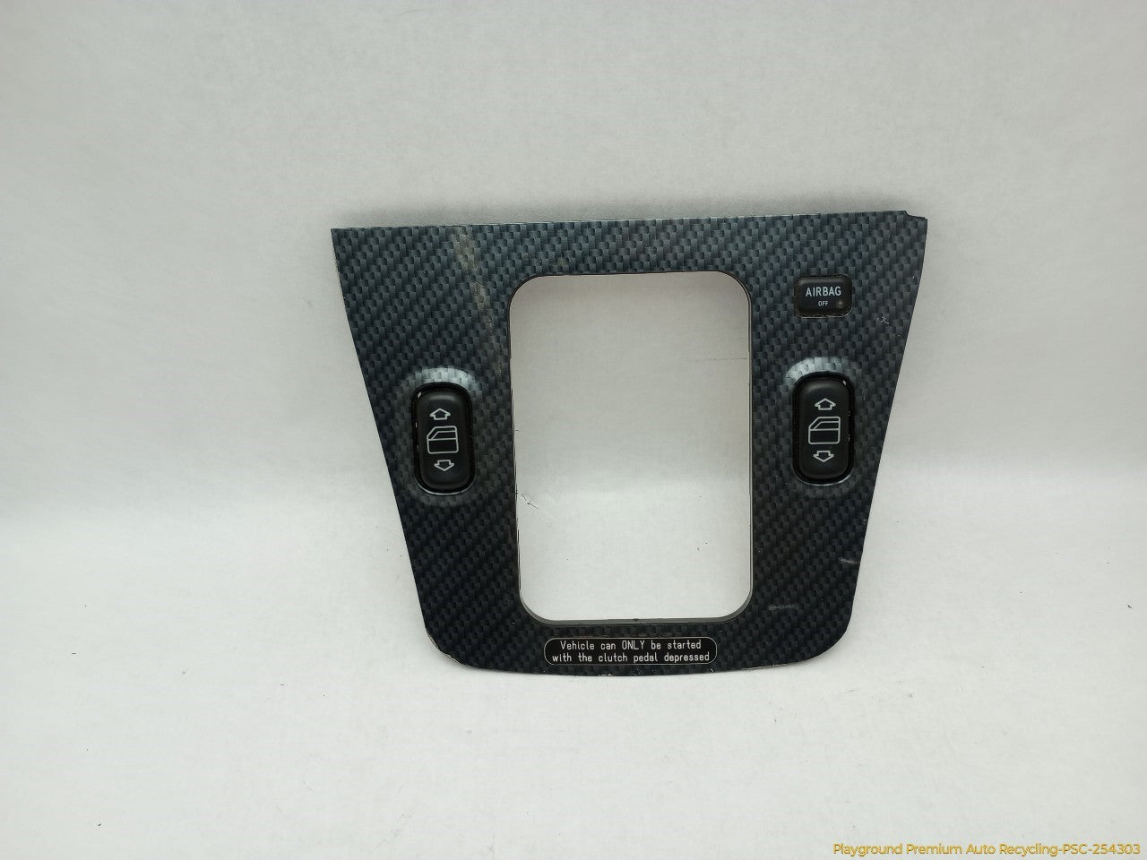 Mercedes SLK230 Center Console Shifter Bezel Trim
