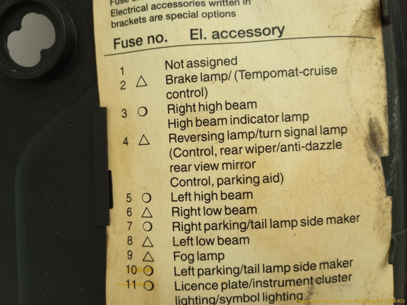 Mercedes SLK230 Driver Left Dashboard End Cap