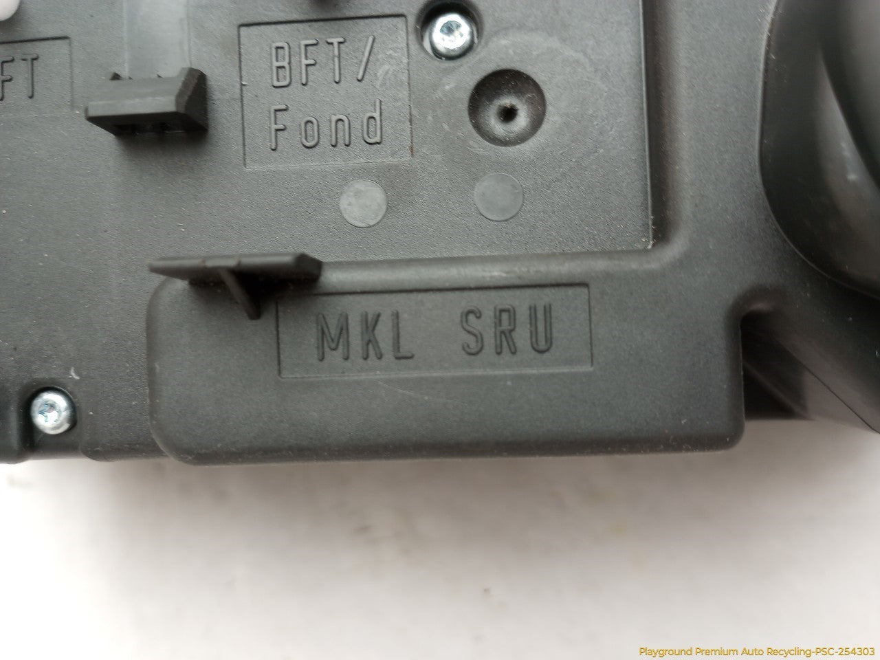 Mercedes SLK230 Central Door Locking Vacuum Pump