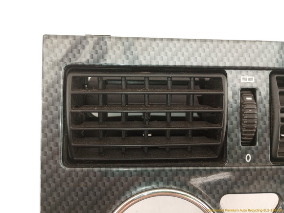 Mercedes SLK230 Radio & Climate Control Bezel Trim