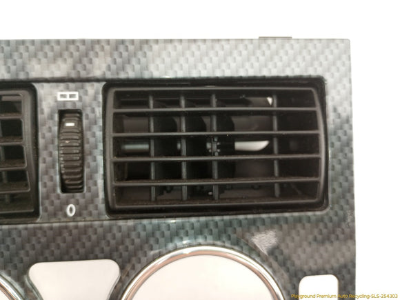 Mercedes SLK230 Radio & Climate Control Bezel Trim