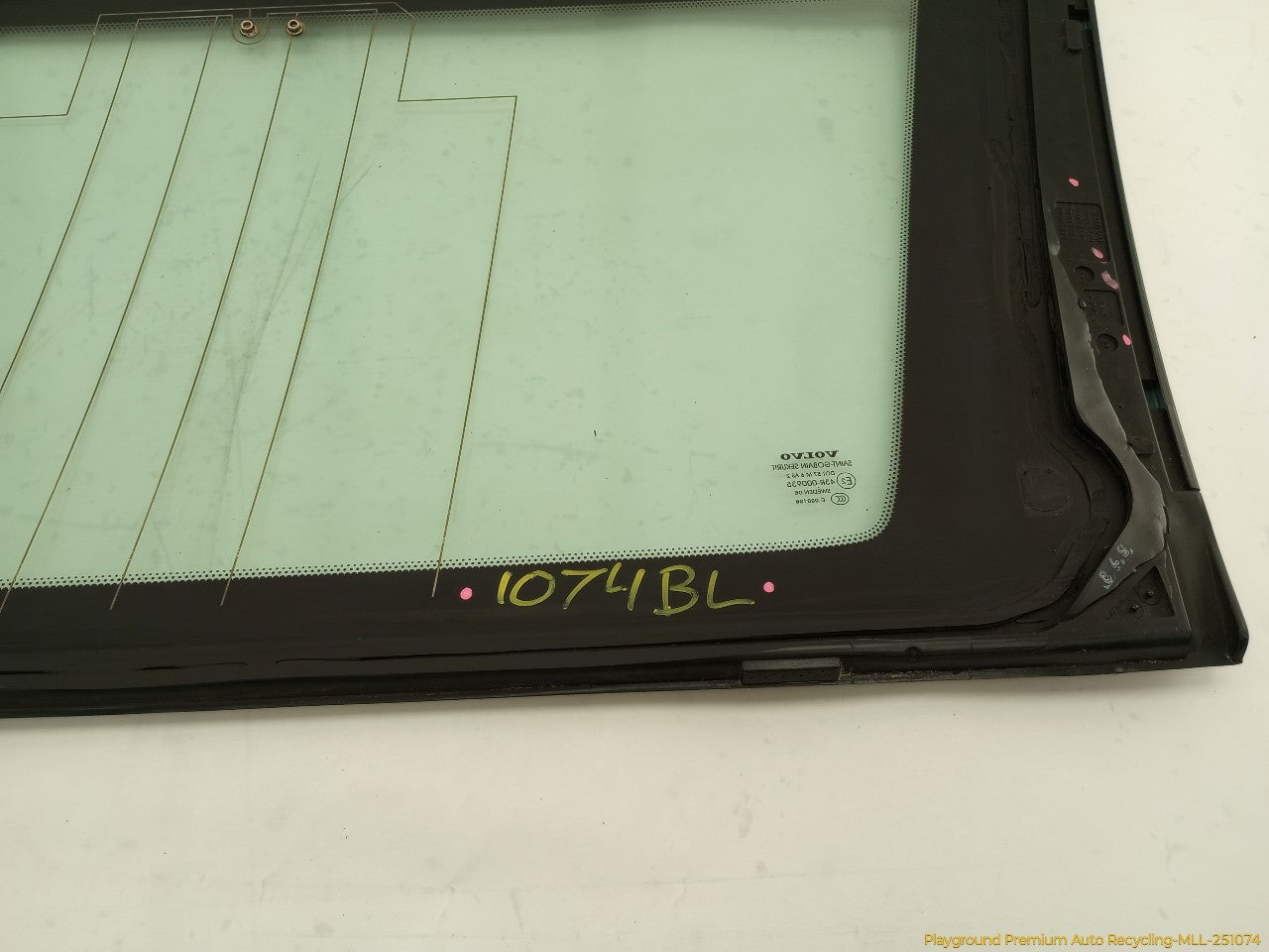 Volvo XC70 Driver Left Rear Quarter Window Glass