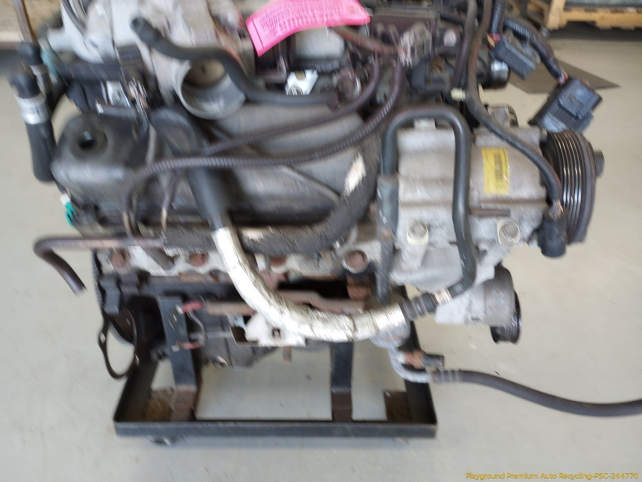 Ford Mustang Engine Assembly