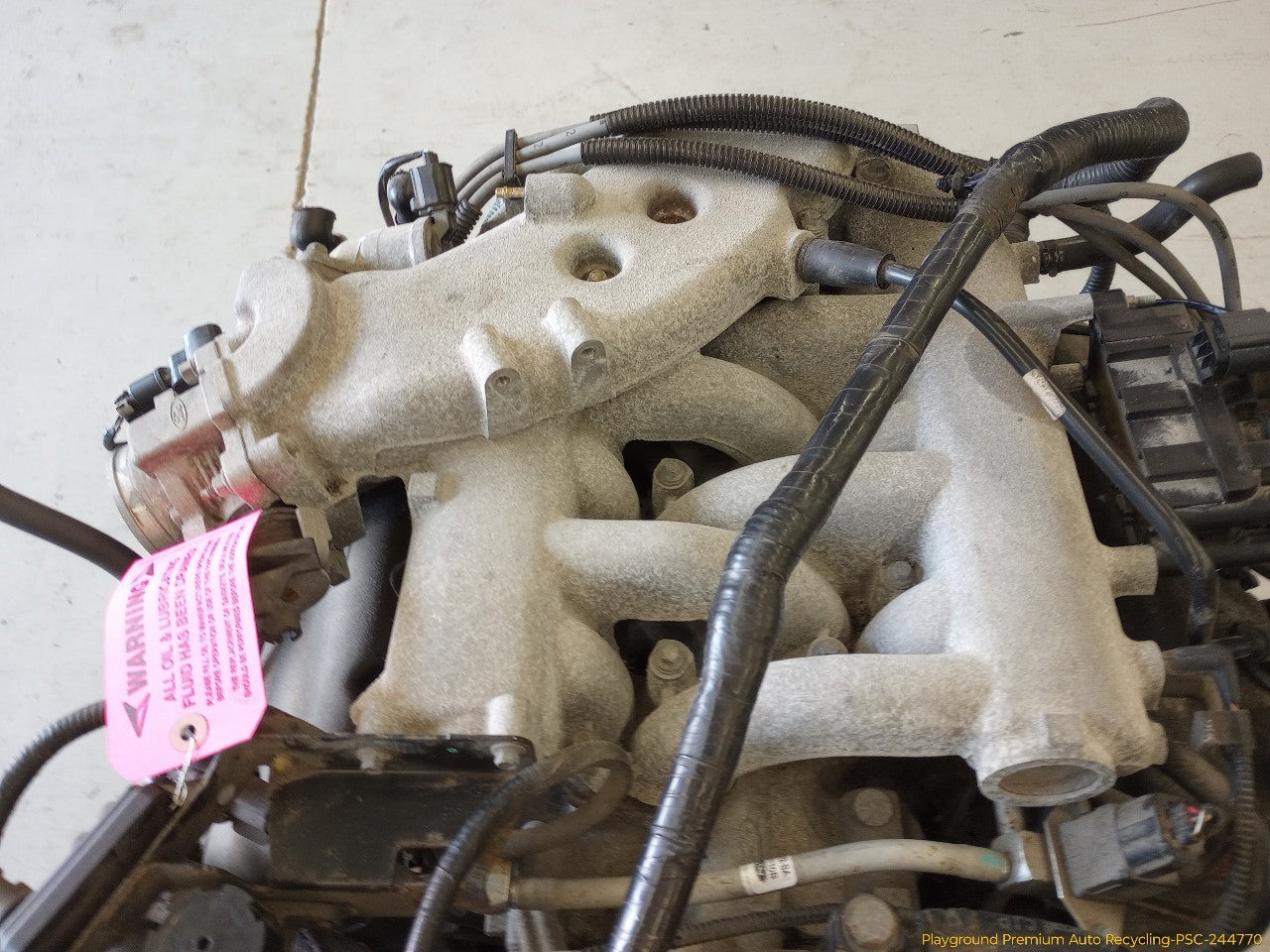 Ford Mustang Engine Assembly