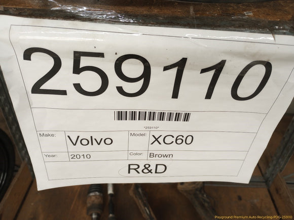 Volvo XC60 Rear Drive Shaft