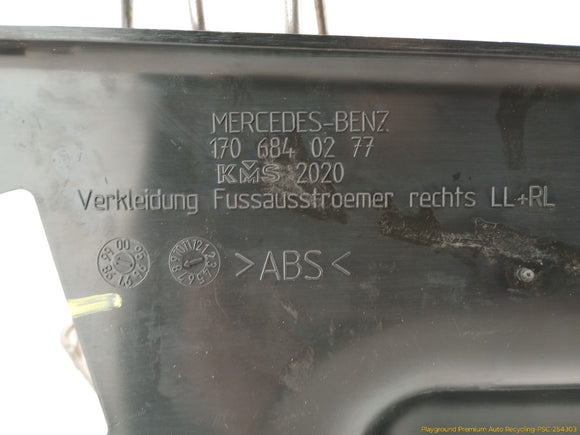 Mercedes SLK230 Passenger Right Center Console Side Trim