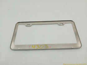 Mercedes SLK230 License Plate Chrome Frame - 0