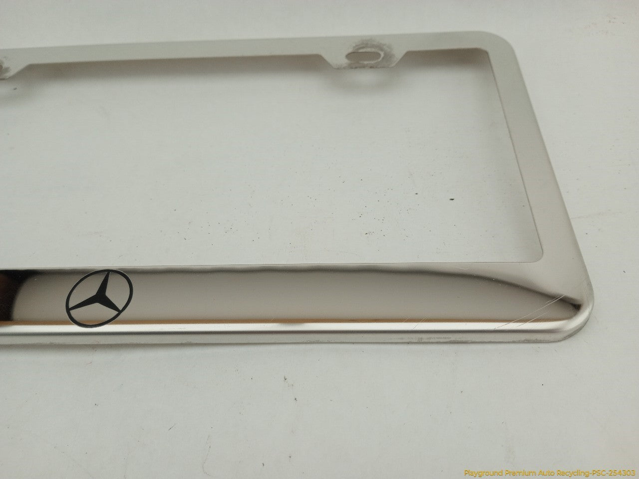 Mercedes SLK230 License Plate Chrome Frame