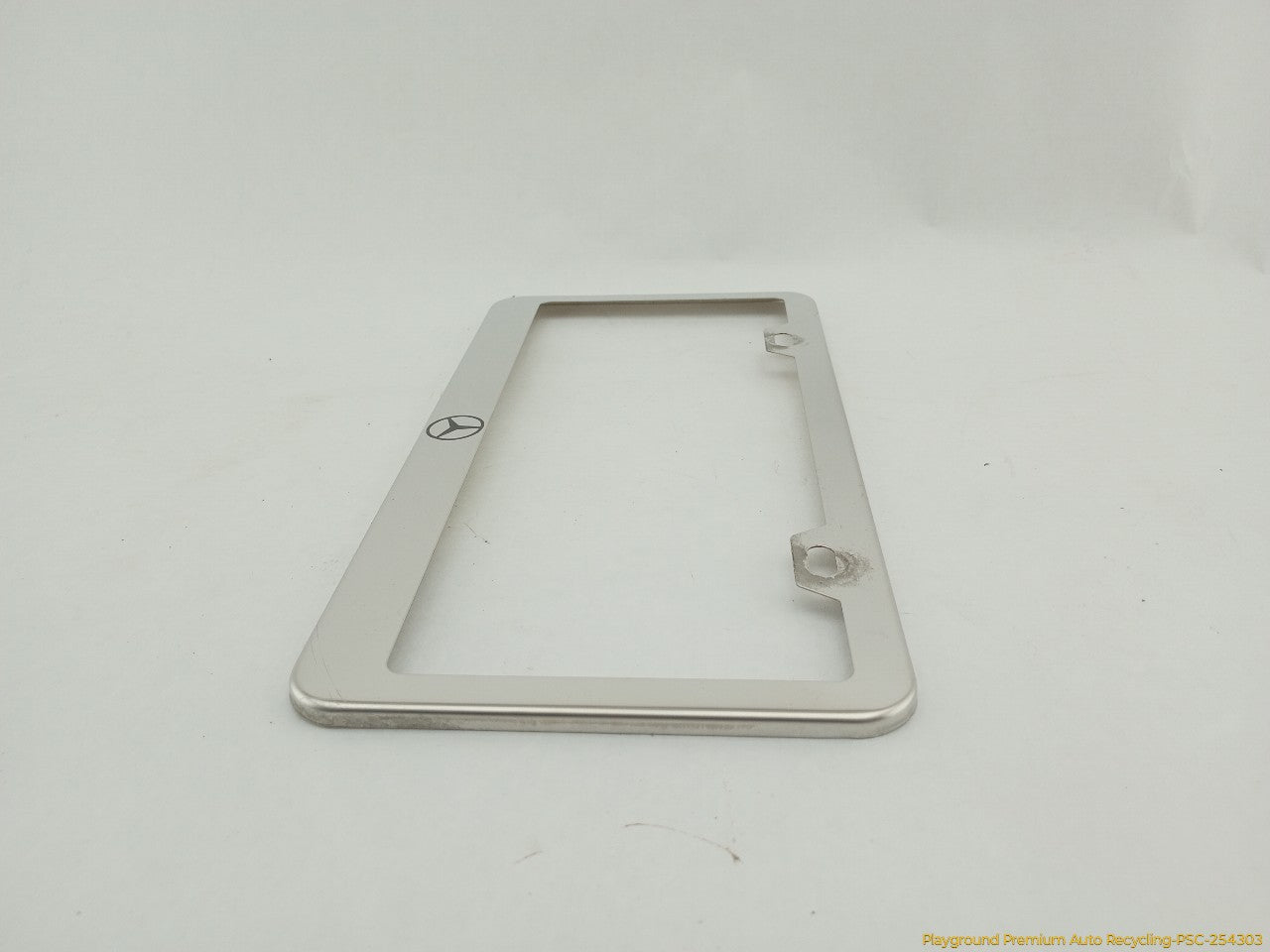Mercedes SLK230 License Plate Chrome Frame