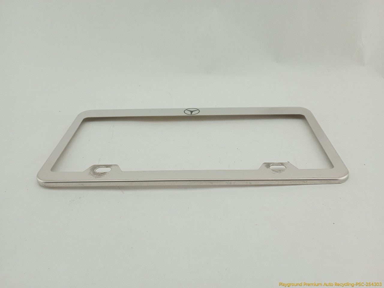 Mercedes SLK230 License Plate Chrome Frame