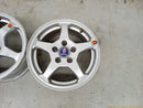 Saab 9-3 Pair Of Alloy Wheels 5 Spoke-2