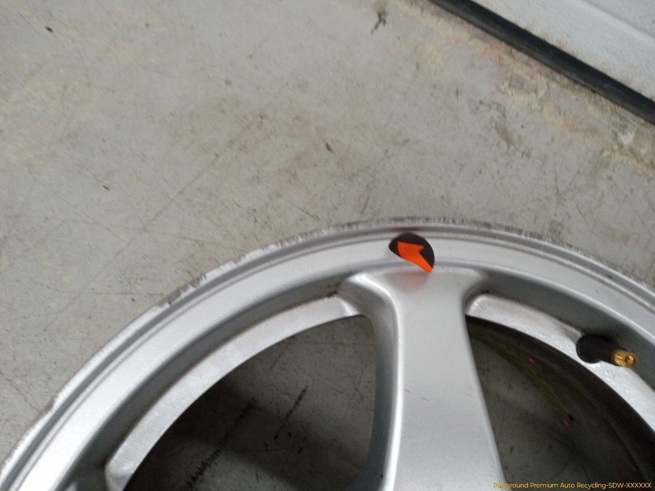 Saab 9-3 Pair Of Alloy Wheels 5 Spoke