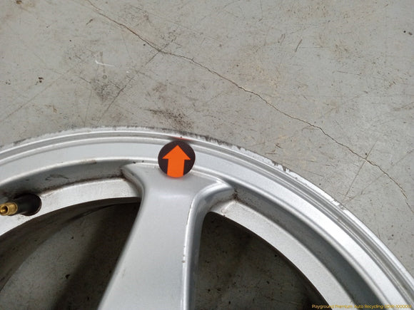 Saab 9-3 Pair Of Alloy Wheels 5 Spoke