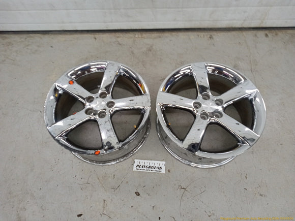 Pontiac Solstice Pair Of Alloy Chrome Wheels 5 Spoke