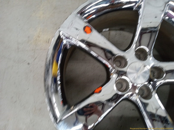 Pontiac Solstice Pair Of Alloy Chrome Wheels 5 Spoke