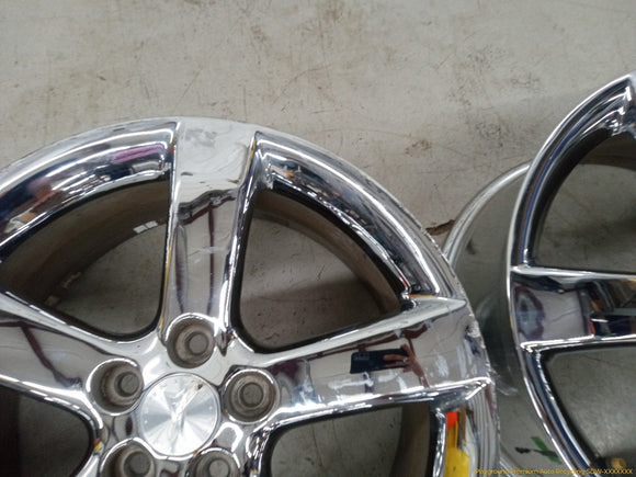 Pontiac Solstice Pair Of Alloy Chrome Wheels 5 Spoke