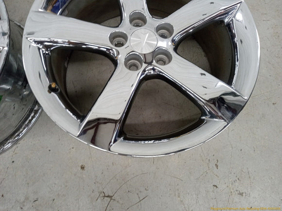 Pontiac Solstice Pair Of Alloy Chrome Wheels 5 Spoke
