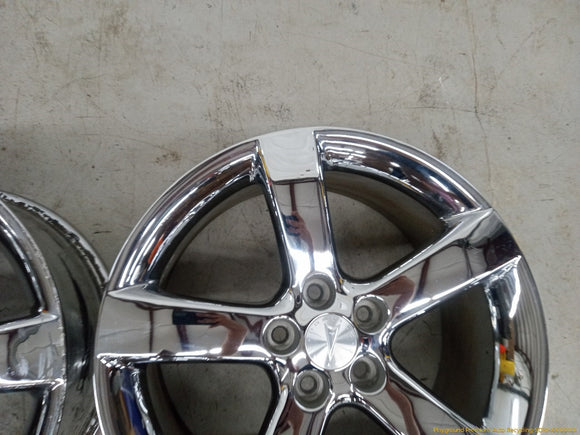 Pontiac Solstice Pair Of Alloy Chrome Wheels 5 Spoke