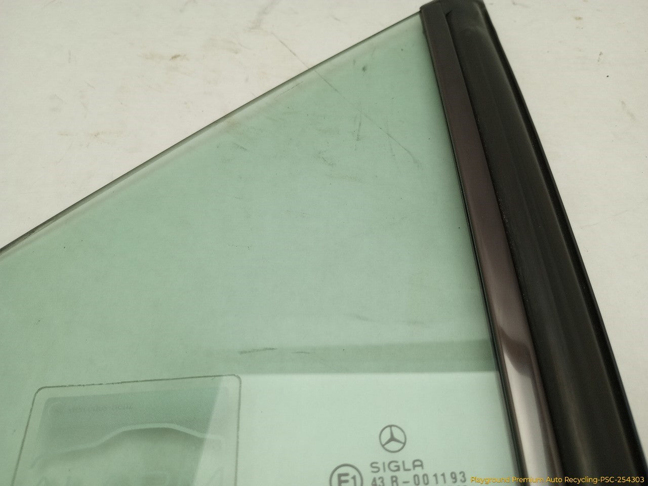 Mercedes SLK230 Passenger Right Rear Quarter Window Glass